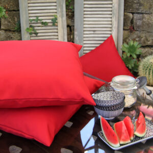 Outdoor Kissen Rot