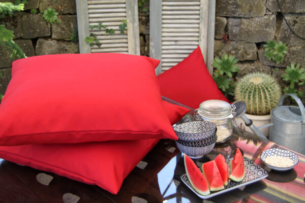 Outdoor Kissen Rot