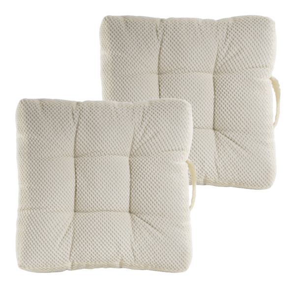 Sitzkissen 2er Set Stuhlkissen Bubble – Bild 4