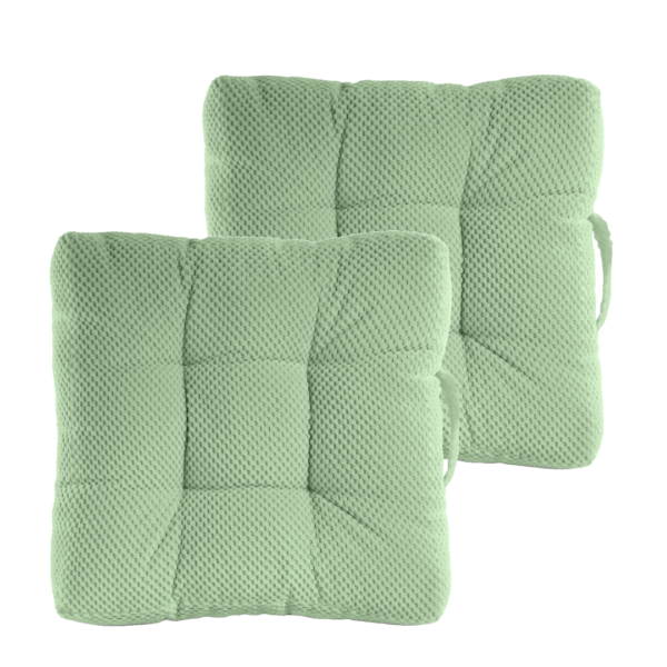 Sitzkissen 2er Set Stuhlkissen Bubble – Bild 3