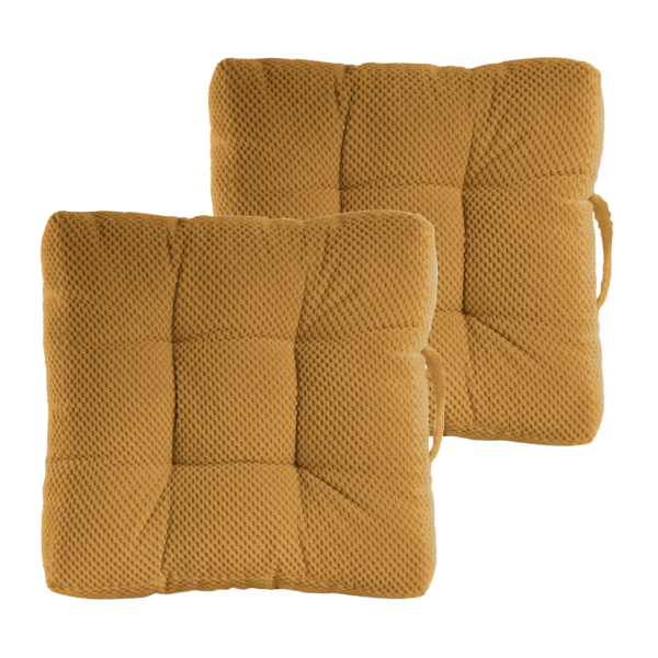 Sitzkissen 2er Set Stuhlkissen Bubble – Bild 6